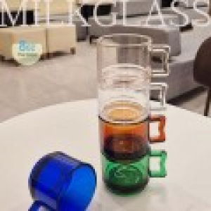 밀크글라스 포인세티220ml A type