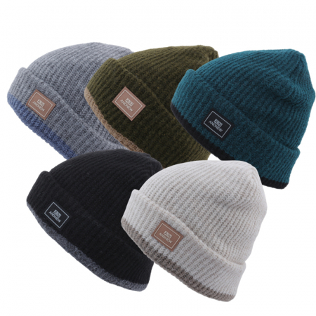 골지 니트 겨울 비니 모자 #3