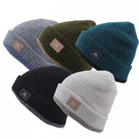 골지 니트 겨울 비니 모자 #2