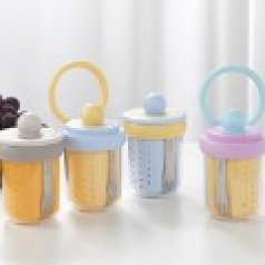 미니 써클링 휴대용 과일컵 도시락통 밀프랩 샐러드통 후르츠팟