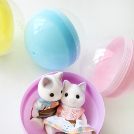 반투명 파스텔컬러 뽑기 캡슐 100mm #6