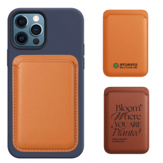 가죽 카드포켓 케이스 인쇄문구가능  BOX