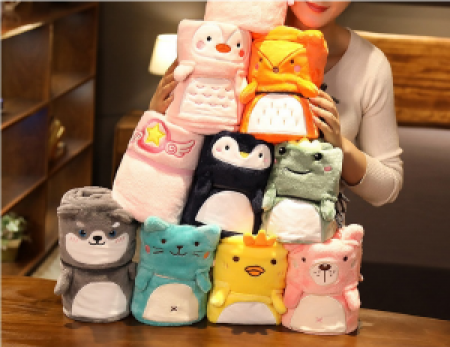 애니팜 캐릭터 담요