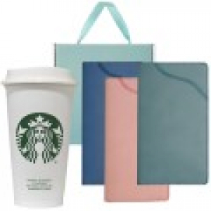 스타벅스 리유저블 텀블러 473ml + 수첩 48절 선물세트
