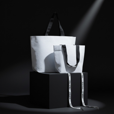 친환경 고밀도 알페트 R PET 가방 리유저블 에코백 S사이즈 (38*30*13cm) #4