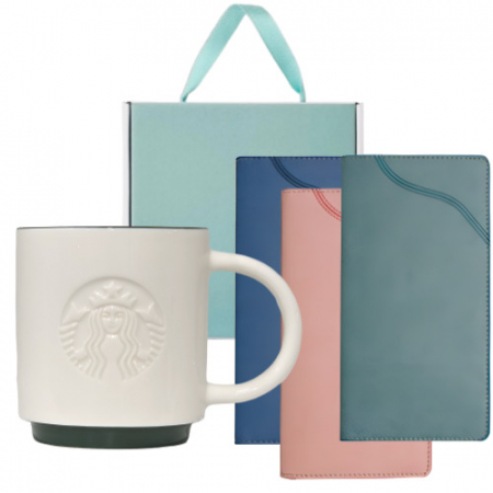 스타벅스 시그니처 사이렌 머그 237ml + 수첩 48절 선물세트 #3