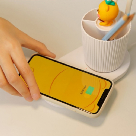 아르덴기프트 맞춤제작형 무선충전 3단 터치식 각도조절 LED스탠드 #7