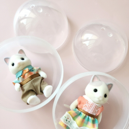 투명 뽑기 캡슐 100mm #6