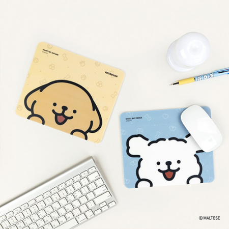 몰티즈 사각 마우스패드 #5