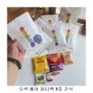 위크앤드 오색 베어 파티팩 7종 간식 모음 답례품