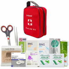 휴대용 미니 소프트케이스+구급용품 11종