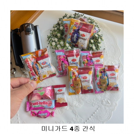 위크앤드 미니가드 4종 간식 모음 행사 답례품 #3