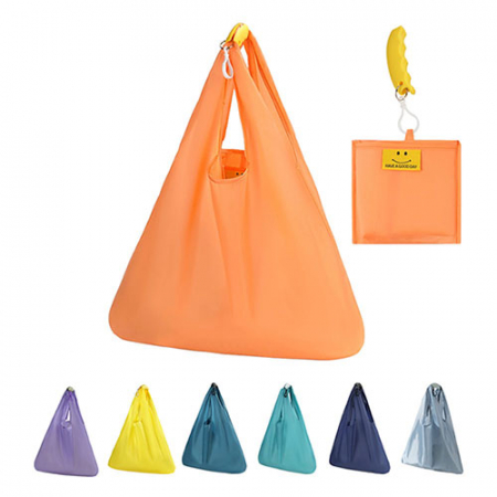 핸드그립 스마일 접이식 장바구니 #4