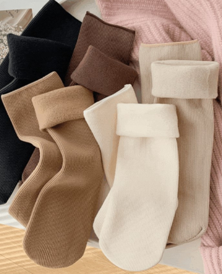 골지양말 기모양말 부드러운양말 겨울양말 따뜻한양말 #3