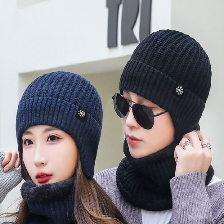 다올 따따시 니트비니 + 넥워머 세트 P2546 #2