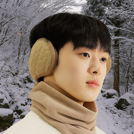 따숨 니트퍼 귀마개 귀도리 겨울 방한 귀덮개 남녀공용 #2