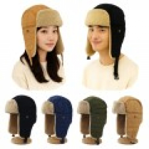 다온 군밤모자 겨울 털모자 뽀글이모자 방한모자 귀달이모자 귀도리모자