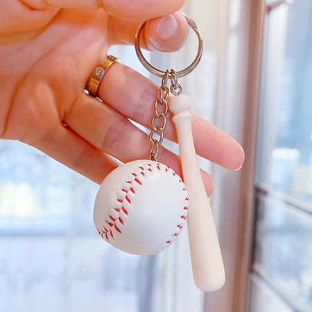 야구공 배트 키링 키홀더 열쇠고리 #3