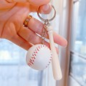 야구공 배트 키링 키홀더 열쇠고리