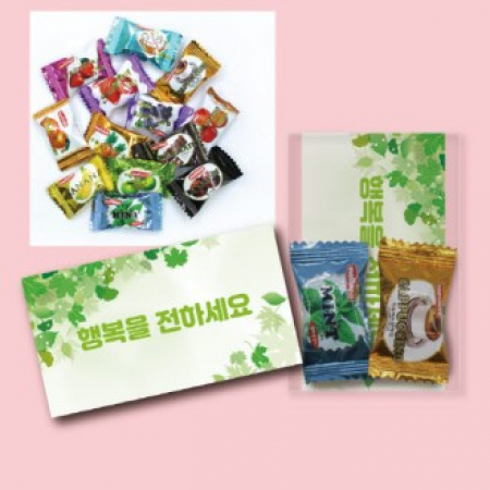 사탕 홍보명함(사탕2개/90*50mm) #2