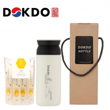 독도보틀 40240 진공 트레블 마이보틀 350ml 사양 벌꿀스틱 10g 5개입 선물세트 #4