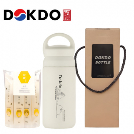 독도보틀 40240 진공 데이오프 마이보틀 350ml 사양 벌꿀스틱 10g 5개입 선물세트 #3