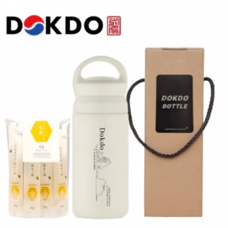 독도보틀 40240 진공 데이오프 마이보틀 350ml 사양 벌꿀스틱 10g 5개입 선물세트 #2