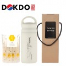 한국전통 얼굴무늬 수막새 신라의 미소 파우더 머그 480ml 꿀스틱 토종 벌꿀 선물세트