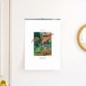 벽걸이달력 영혼의 방랑자 폴 고갱 500*700 (인쇄가능)