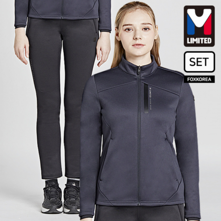 엠리밋 여성 기모 트레이닝 세트 152 #3