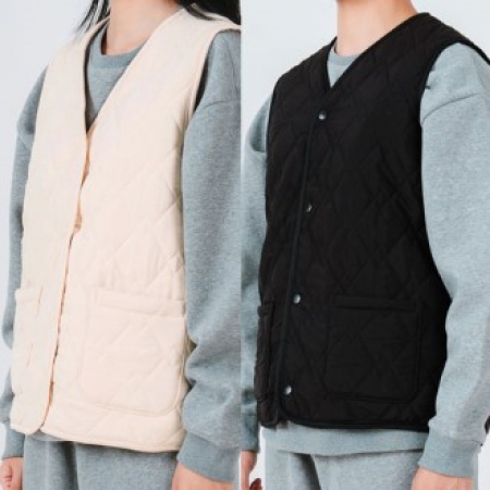 마하 양모 패딩조끼 가을 겨울 누빔조끼 #2