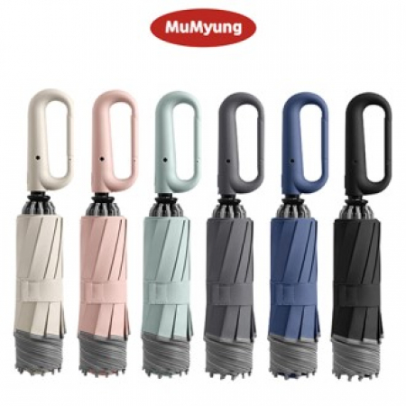 무명 10K 비너그립 3단 자동 거꾸로 우산 #2