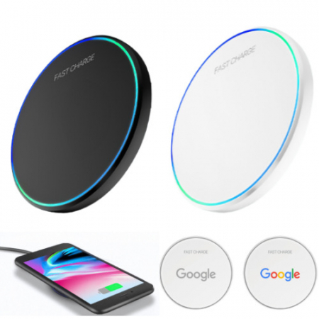 원형 충전기 충전패드 무선충전기 고속충전기 각인가능 #3