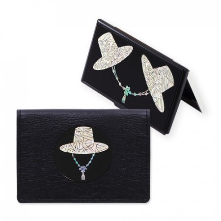 바이어 선물 갓 나전 한지가죽 카드지갑 명함케이스 자개공예 한국 전통 기념품 #3