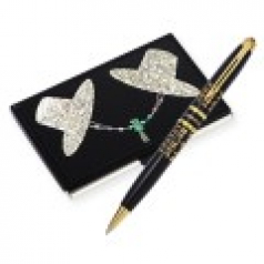 전통기념품 갓 나전 명함케이스 고급 금장  훈민정음 볼펜 외국인선물