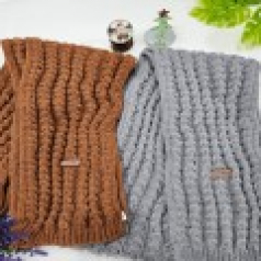 겨울목도리 넥워머 와플목도리 니트목도리 남녀공용목도리