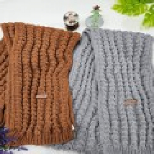 겨울목도리 넥워머 와플목도리 니트목도리 남녀공용목도리