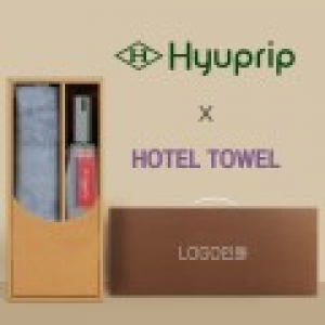 협립 이지롤 거꾸로 완전자동 우산 +코마40수180호텔타월-세트