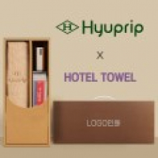 협립 이지롤 거꾸로 완전자동 우산 +협립40수호텔코마180타월-세트