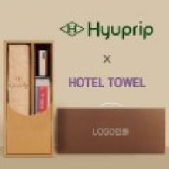 협립 이지롤 거꾸로 완전자동 우산 +협립40수호텔코마180타월-세트