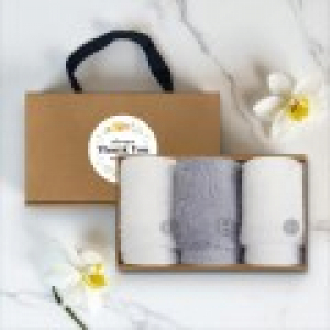 송월타올 H.C 클래식 핸드타올 핸들패키지 3매입 세트