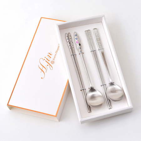 현진 나라사랑 태극칼라 훈민정음 수저세트 #3