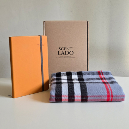 센트라도 국산 항공담요+데이지 다이어리 세트 #6