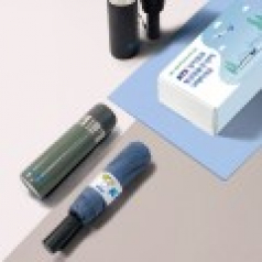 브랜드 커넥트세트 50호 (기라로쉬 3단 빅 암막 전자동 우산+스탠리 고진공 슬림보틀 텀블러 473ml)