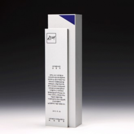 공로 금속 시상 트로피 퇴임 재직감사패 E1153 #2