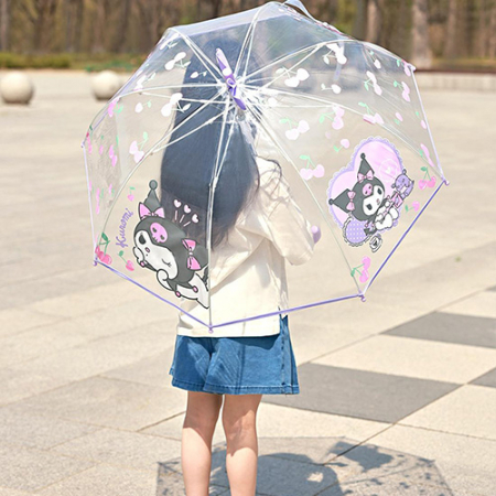 산리오 돔형 투명우산 #4