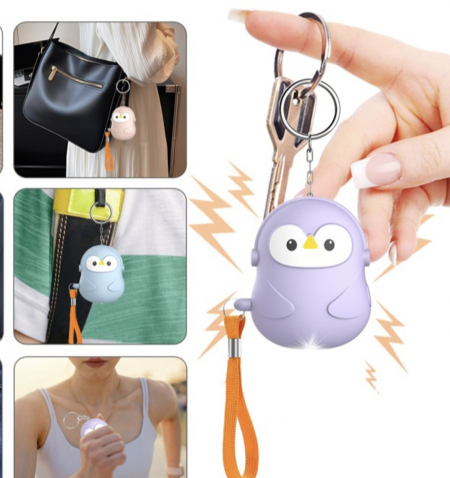 지엠(후레쉬+부엉이 호신 경보기)호루라기 호각 생존 안전용품 여성 아동 #3