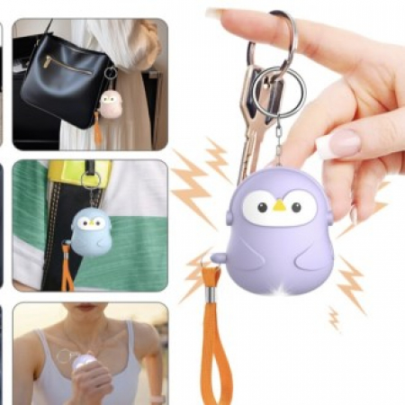 지엠(후레쉬+부엉이 호신 경보기)호루라기 호각 생존 안전용품 여성 아동 #2