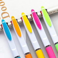 아이조아2색 볼펜