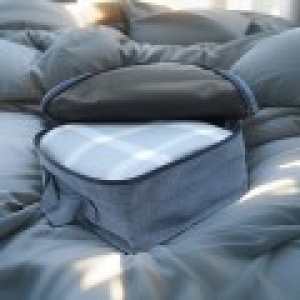 미니멀 라인 담요 가방 세트